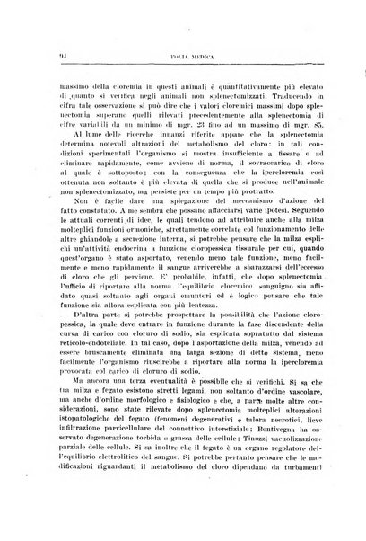 Folia medica periodico trimensile di patologia e clinica medica