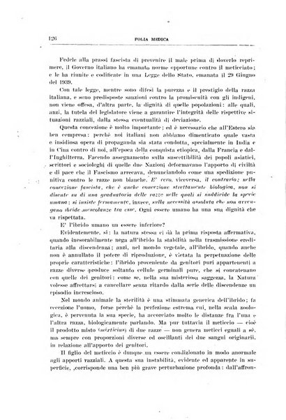 Folia medica periodico trimensile di patologia e clinica medica