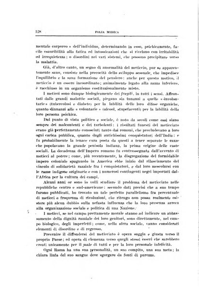 Folia medica periodico trimensile di patologia e clinica medica