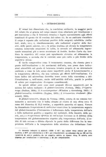 Folia medica periodico trimensile di patologia e clinica medica