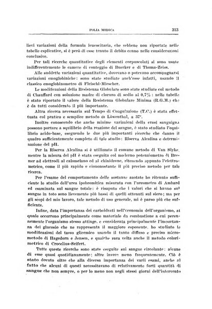 Folia medica periodico trimensile di patologia e clinica medica