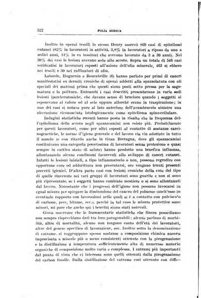 Folia medica periodico trimensile di patologia e clinica medica