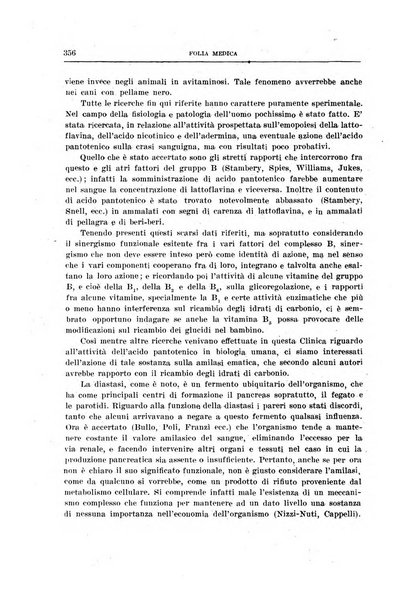 Folia medica periodico trimensile di patologia e clinica medica