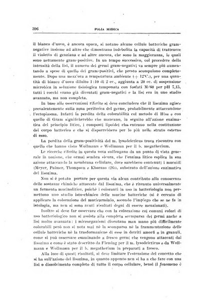 Folia medica periodico trimensile di patologia e clinica medica