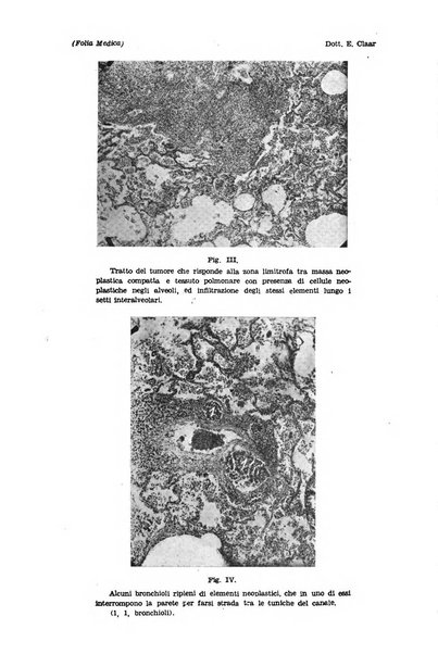 Folia medica periodico trimensile di patologia e clinica medica