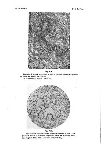 Folia medica periodico trimensile di patologia e clinica medica