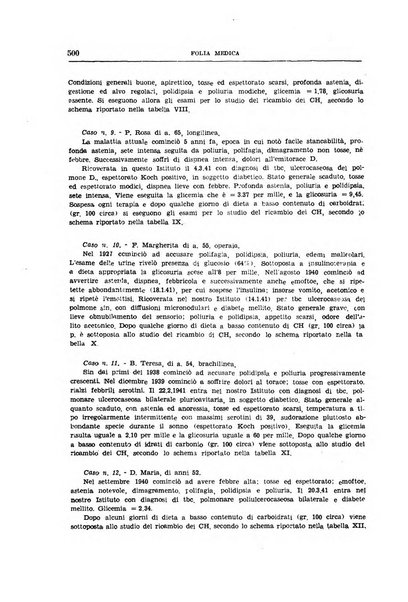 Folia medica periodico trimensile di patologia e clinica medica