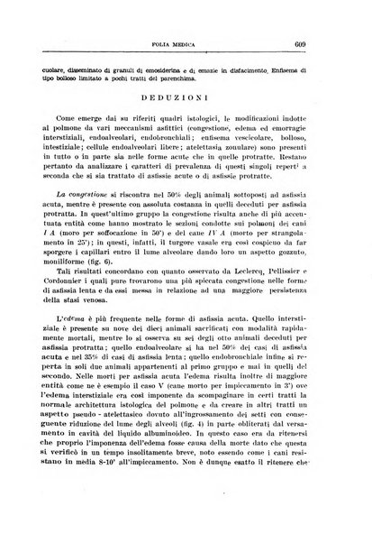 Folia medica periodico trimensile di patologia e clinica medica