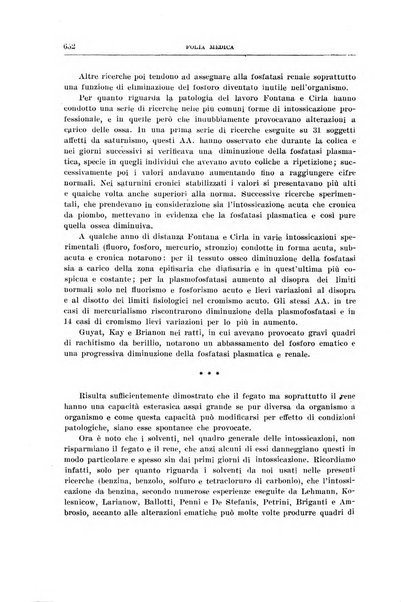 Folia medica periodico trimensile di patologia e clinica medica