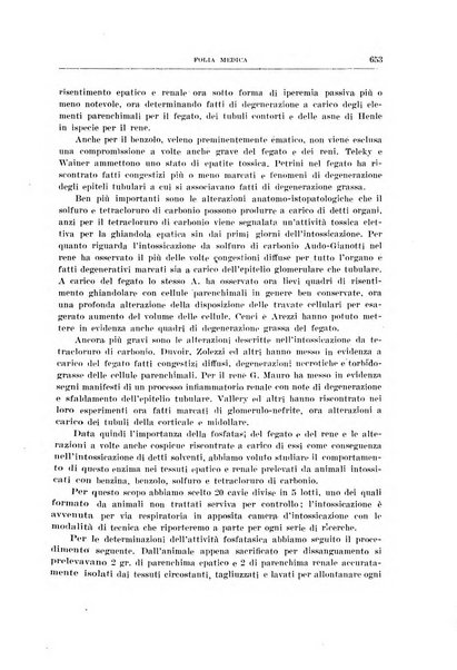 Folia medica periodico trimensile di patologia e clinica medica