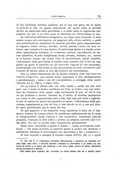 Folia medica periodico trimensile di patologia e clinica medica