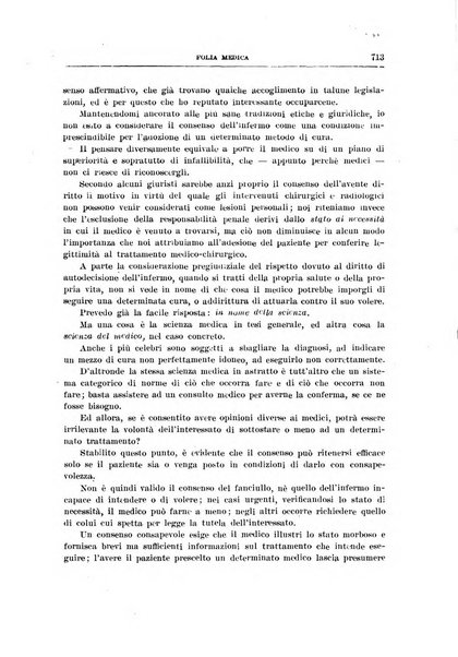 Folia medica periodico trimensile di patologia e clinica medica