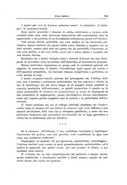 Folia medica periodico trimensile di patologia e clinica medica