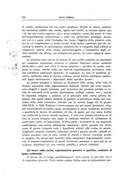 Folia medica periodico trimensile di patologia e clinica medica