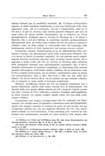 Folia medica periodico trimensile di patologia e clinica medica