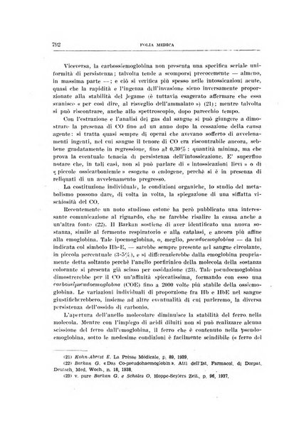 Folia medica periodico trimensile di patologia e clinica medica