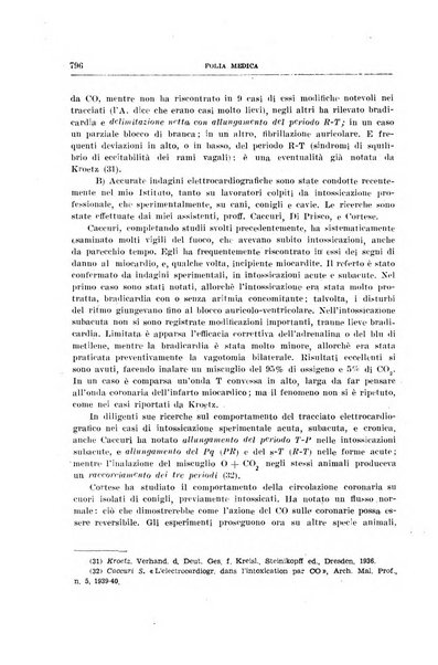 Folia medica periodico trimensile di patologia e clinica medica