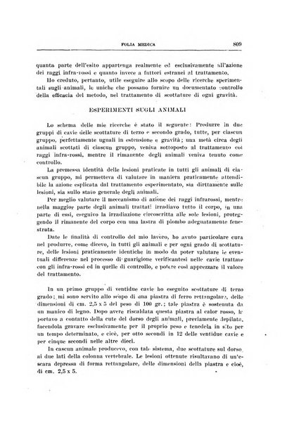 Folia medica periodico trimensile di patologia e clinica medica