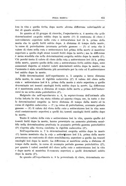 Folia medica periodico trimensile di patologia e clinica medica