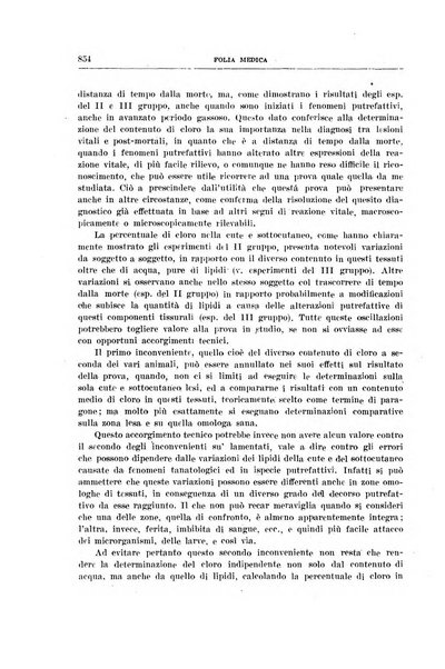 Folia medica periodico trimensile di patologia e clinica medica