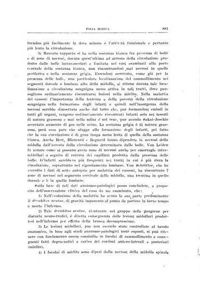 Folia medica periodico trimensile di patologia e clinica medica