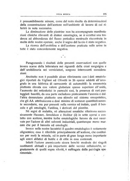 Folia medica periodico trimensile di patologia e clinica medica