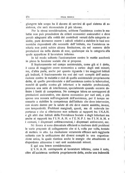 Folia medica periodico trimensile di patologia e clinica medica