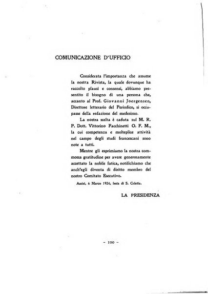 Frate Francesco organo ufficiale del Comitato religioso per le onoranze a s. Francesco di Assisi nel 7. centenario della sua morte