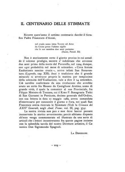 Frate Francesco organo ufficiale del Comitato religioso per le onoranze a s. Francesco di Assisi nel 7. centenario della sua morte