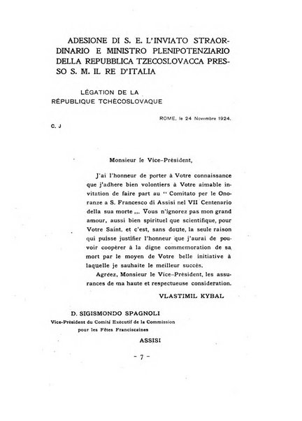 Frate Francesco organo ufficiale del Comitato religioso per le onoranze a s. Francesco di Assisi nel 7. centenario della sua morte