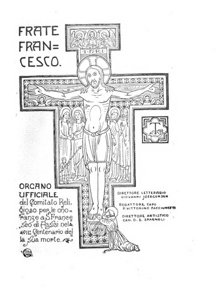 Frate Francesco organo ufficiale del Comitato religioso per le onoranze a s. Francesco di Assisi nel 7. centenario della sua morte