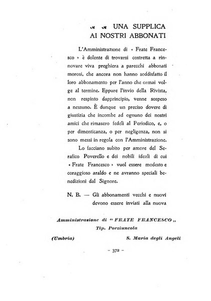 Frate Francesco organo ufficiale del Comitato religioso per le onoranze a s. Francesco di Assisi nel 7. centenario della sua morte