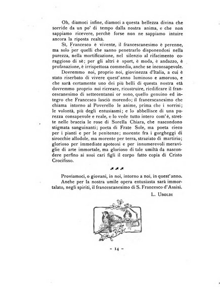 Frate Francesco organo ufficiale del Comitato religioso per le onoranze a s. Francesco di Assisi nel 7. centenario della sua morte