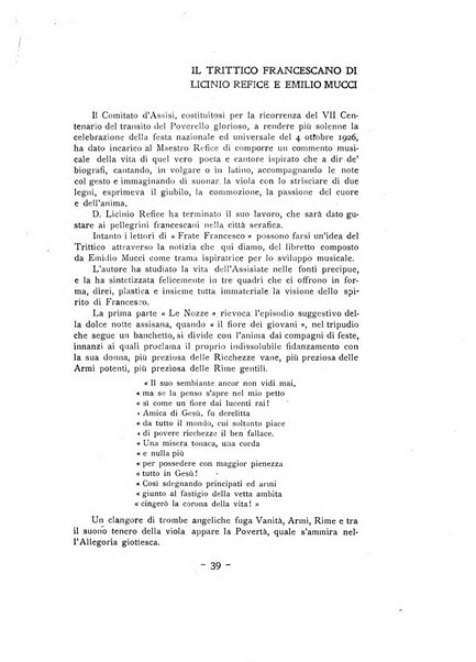 Frate Francesco organo ufficiale del Comitato religioso per le onoranze a s. Francesco di Assisi nel 7. centenario della sua morte