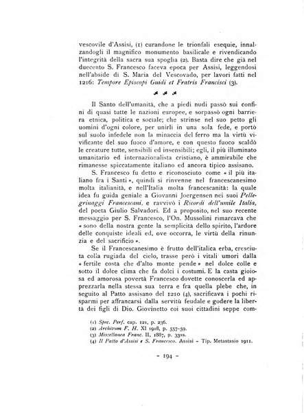 Frate Francesco organo ufficiale del Comitato religioso per le onoranze a s. Francesco di Assisi nel 7. centenario della sua morte