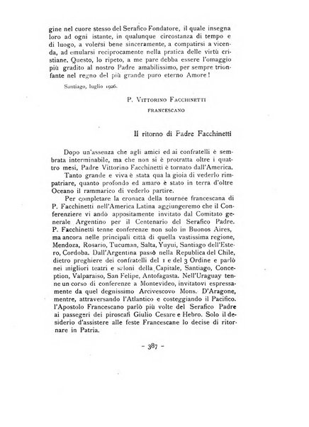 Frate Francesco organo ufficiale del Comitato religioso per le onoranze a s. Francesco di Assisi nel 7. centenario della sua morte