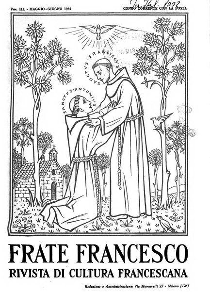 Frate Francesco organo ufficiale del Comitato religioso per le onoranze a s. Francesco di Assisi nel 7. centenario della sua morte