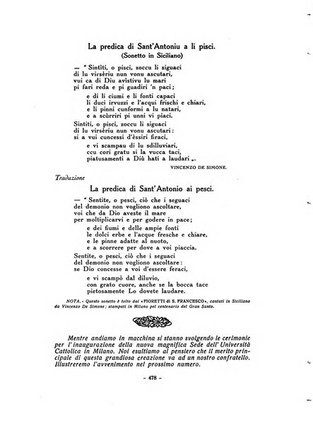 Frate Francesco organo ufficiale del Comitato religioso per le onoranze a s. Francesco di Assisi nel 7. centenario della sua morte