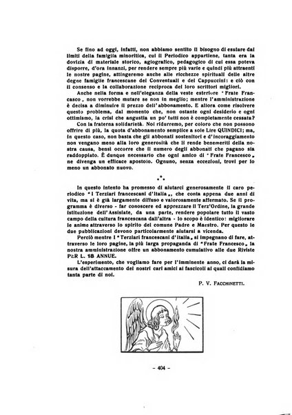 Frate Francesco organo ufficiale del Comitato religioso per le onoranze a s. Francesco di Assisi nel 7. centenario della sua morte