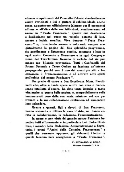 Frate Francesco organo ufficiale del Comitato religioso per le onoranze a s. Francesco di Assisi nel 7. centenario della sua morte