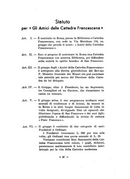 Frate Francesco organo ufficiale del Comitato religioso per le onoranze a s. Francesco di Assisi nel 7. centenario della sua morte