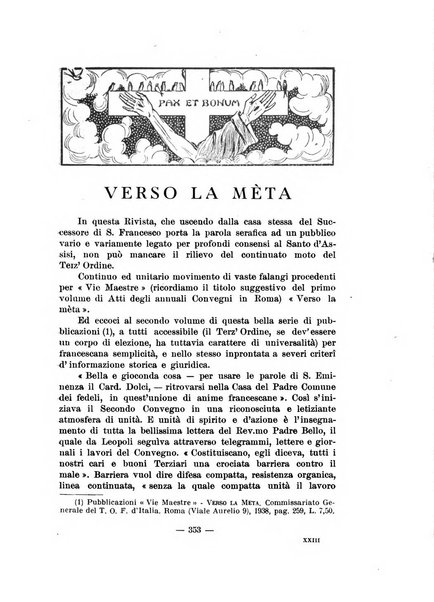 Frate Francesco organo ufficiale del Comitato religioso per le onoranze a s. Francesco di Assisi nel 7. centenario della sua morte