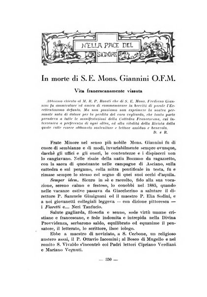 Frate Francesco organo ufficiale del Comitato religioso per le onoranze a s. Francesco di Assisi nel 7. centenario della sua morte