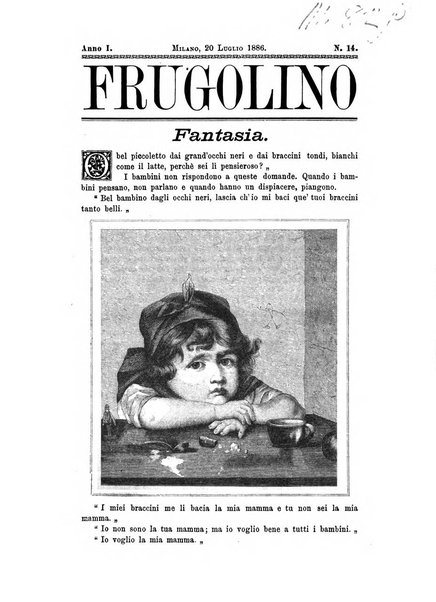 Frugolino giornale dei fanciulli