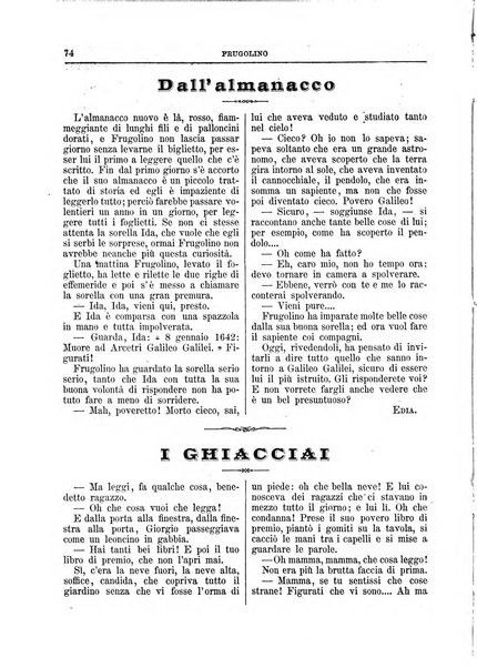 Frugolino giornale dei fanciulli