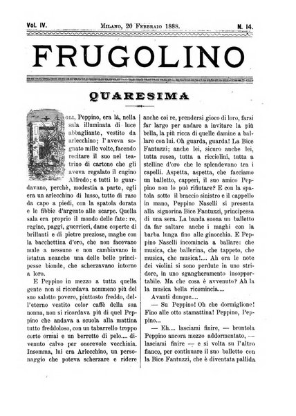 Frugolino giornale dei fanciulli