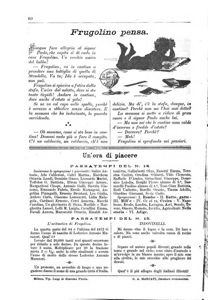 Frugolino giornale dei fanciulli