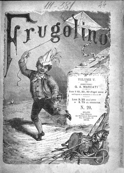 Frugolino giornale dei fanciulli