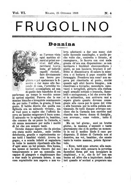 Frugolino giornale dei fanciulli