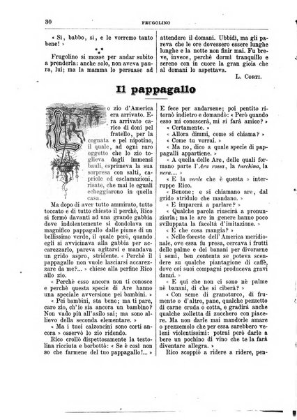 Frugolino giornale dei fanciulli